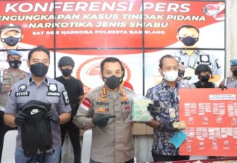 Konferensi Pers Polresta Barelang