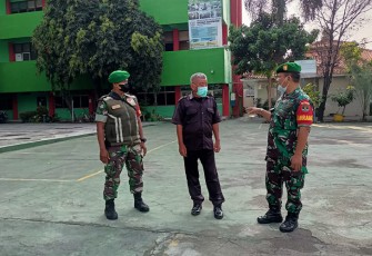 Danramil saat Sambangi Kampus Ibnu Chaldun