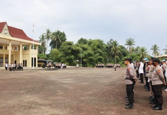 Polda Bengkulu Siagakan 3 SSK