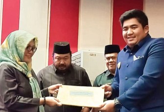 Plt Bupati Bintan Sampaikan Rancangan KUA PPAS Perubahan APBD 2022