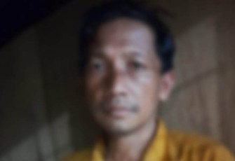 Tersangka saat diamankan