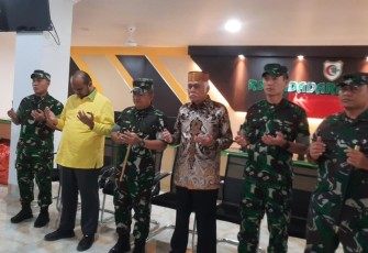 Kodam I/BB dan RSU Bidadari saat Santuni 100 Anak Yatim/Piatu di Batubara 