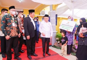 Kunjungan Kerja Wapre RI Ma'ruf Amin di Kepri 