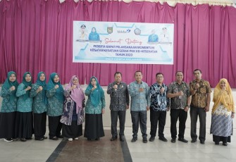 Bupati Asahan Buka Rapat Pelaksanaan Kesatuan Gerak PKK KB-Kesehatan Tahun 2023
