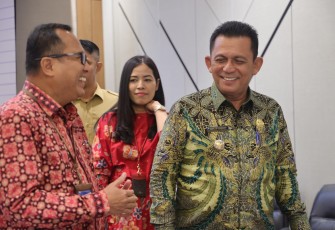 Gubernur Ansar Pimpin TPID Kepri dalam High Level Meeting bersama TPID DKI Jakarta
