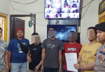 Polres Tapsel Limpahkan 4 Tersangka Narkoba ke Jaksa