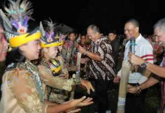Wakil Bupati Asahan Ikuti Malam Kenduri Kesenian Jarang Kepang