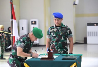 Kaajendam I/BB serta Danyon Armed 2/KS Diserahterimakan