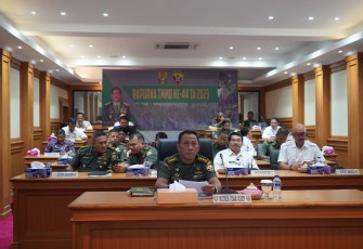 Kodam IX/Udayana Ikuti Rapurna TMMD ke-44 TA 2023