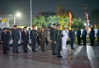 Apel Kehormatan dan Renungan Suci Dalam Rangka HUT ke-78 Kemerdekaan RI