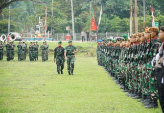 Upacara Peringatan Hari Juang Infanteri Ke-75 Digelar di Wilayah Kodim 0906/Kkr