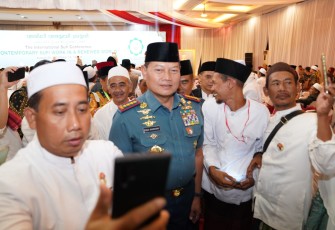 Panglima TNI saat Hadiri Muktamar Sufi Internasional