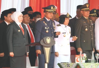 Danlanal Malang Hadiri Upacara Peringatan Hari Sumpah Pemuda Ke-95 Tahun