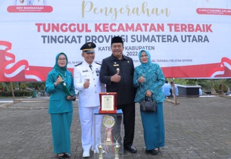 Kecamatan Air Batu Raih Juara III Kecamatan Terbaik Tingkat Provinsi Sumut