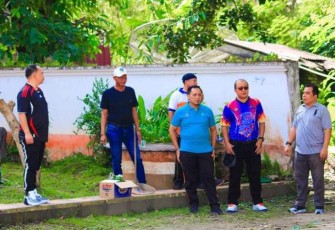 Bupati Labuhanbatu saat Tinjau Gotong Royong Jumat Bersih
