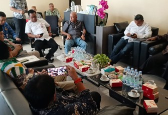Kunjungan kerja Komisi B DPRD Jatim, di Instalasi Budidaya Perikanan Pasuruan, Kabupaten Pasuruan, Selasa 17 Oktober 2023.