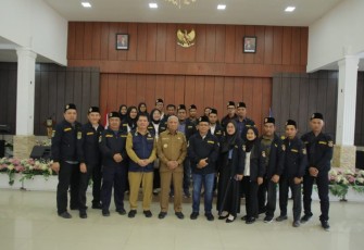 Bupati Asahan Kukuhkan Karang Taruna Kabupaten Asahan Masa Bakti 2023-2028