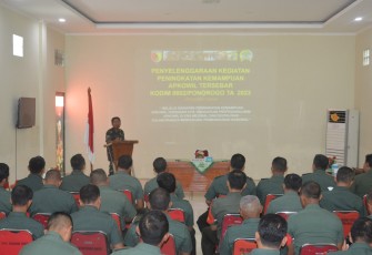 Kodim 0802/Ponorogo Gelar Katpuan Apkowil Tersebar Tahun 2023