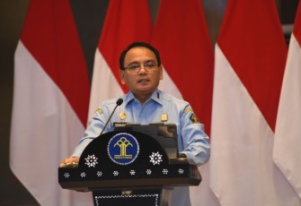 Sekretaris Jenderal (Sekjen) Kementerian Hukum dan HAM (Kemenkumham) Andap Budhi Revianto