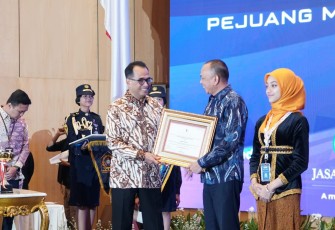 Penganugerahan Insan Peduli Keselamatan Jalan Tahun 2023 yang diselenggarakan Ditjen Perhubungan Darat Kemenhub, Kamis (14/9).