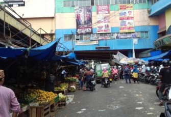 Suasana di Pasar Bogor, Kota Bogor (Sumber: tribunews.com/Lingga Arvian Nugroho) 