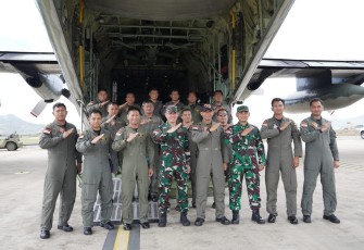 Prajurit TNI Latihan Militer Multinasional 10 Negara 