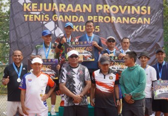 Pengprov Pelti Banten Adakan Kejuaraan Tenis 
