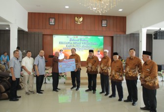 Bupati Asahan Gelar Halal Bihalal dan Silaturahmi dengan PWRI Kabupaten Asahan