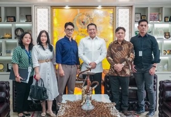 Bamsoet saat menerima perwakilan Hyundai Motor ASEAN Head Quarter, di Jakarta, Senin (25/9/23).