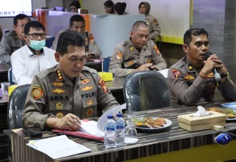 Kapolresta Bengkulu Pimpin Kegiatan Anev GKTM dan Kasus Menonjol Polresta Bengkulu dan Polsek Jajaran