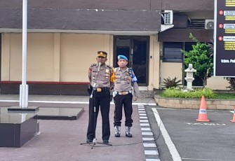 Polrestabes Medan saat Gelar Apel Pagi dan Olahraga Bersama 