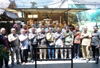 Bupati Asahan Ikuti Halal Bihalal Forkala