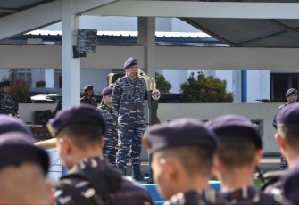 Pangkolinlamil Pimpin Apel Kusus Gabungan Jelang Ramadan dan Pembaretan Bintara Remaja  