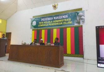 Pelatihan Manajemen Tata Kelola Administrasi Lembaga Pendidikan Islam