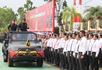 Upacara HUT Korps Brimob Polri ke-78