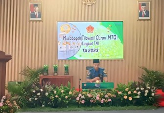 TNI AL Jadi Juara MTQ Tingkat TNI 