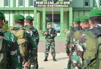 Kasdim 0906/Kutai Kartanegara Tekankan Netralitas TNI