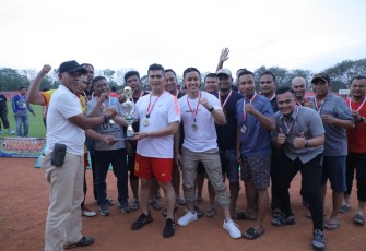 Sekda Tutup Turnamen Old Crack PWI Asahan 2023