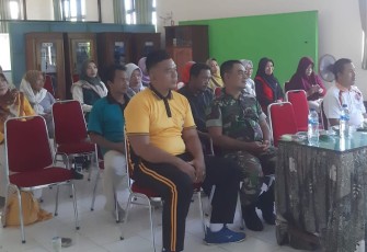 Babinsa Koramil 0801/09 Sudimoro Hadiri Kegiatan Mini Lokakarya Lintas Sektor
