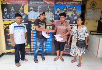Polsek Dolok Panribuan Menyelesaikan Kasus Melalui Restoratif Justice