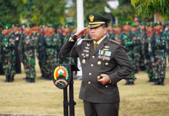 Danrem 071/Wijayakusuma Pimpin Ziarah dan Tabur Bunga  