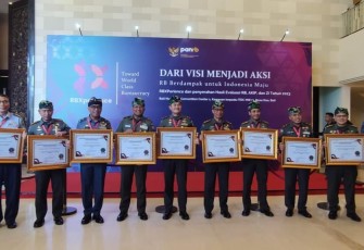 TNI AL Terima Penganugerahan Zona Integritas Menuju WBK/WBBM 2023