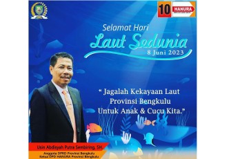 Anggota DPRD Provinsi Bengkulu Usin Abdisyah Putra Sembiring 