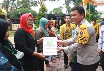 Kapolres Simalungun Hadiri Syukuran Peringatan Hari Jadi ke-35 Pengadilan Agama Simalungun Kelas IB