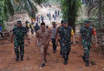 Tim Wasev Mabes TNI AD Apresiasi Kinerja Satgas TMMD 118 Kodim 0408/BS