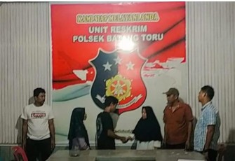 Restorative Justice, Kasus Pencurian Didamaikan Polsek Batang Toru