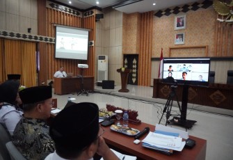 Gubernur Bengkulu Rohidin Mersyah Presentasikan SAKIP 2023