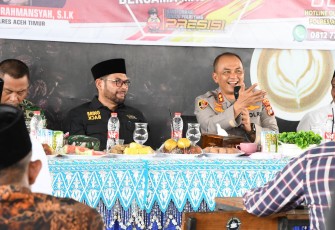 Anggota Komisi III DPR RI Apresiasi Kapolres Aceh Timur Serap Keluhan Masyarakat 