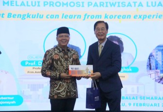 Pemprov Bengkulu dan Korea Tandatangani Kerjasama