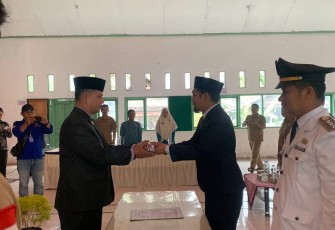 Sertijab Camat Talamau dari Andre Afandi Kepada Arman Putra